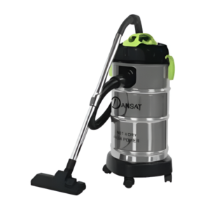 مكنسة دانسات برميل رطب وجاف سعة 25 لتر بقدرة 1600 وات مع مؤشر امتلاء الخزان – فضي وأسود – DANVC1625