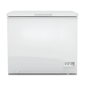 فريزر دانسات أرضي سعة 7 قدم 198 لتر باللون الأبيض مع سلة تخزين قابلة للسحب – DAN700CF
