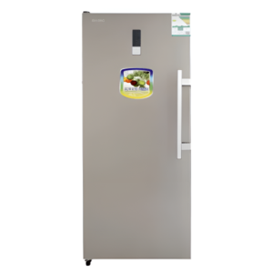 فريزر بيسك عمودي سعة 9.18 قدم 257 لتر بتوزيع هواء متعدد الاتجاهات لون فضي – BUFS-338SW