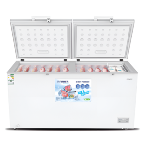 فريزر فيشر أفقي أبيض إنفرتر سعة ضخمة وتجميد سريع مع توفير الطاقة 25 قدم - FCF-710HIW