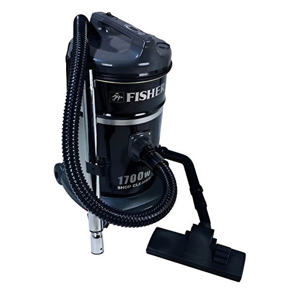 مكنسة فيشر 20 لتر 1700 وات تمنحك تنظيفاً سريعاً وفعالاً لكل أنواع الأرضيات - BSC-1700-